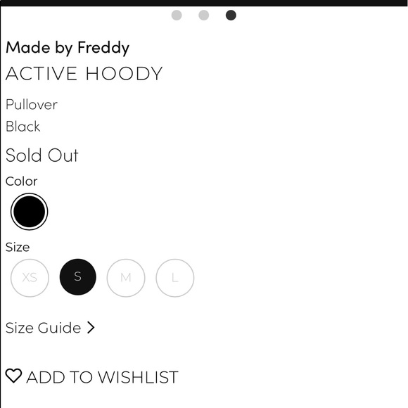 Freddy Active Pleather Hoodie Pullover Black - Picture 5 of 5
